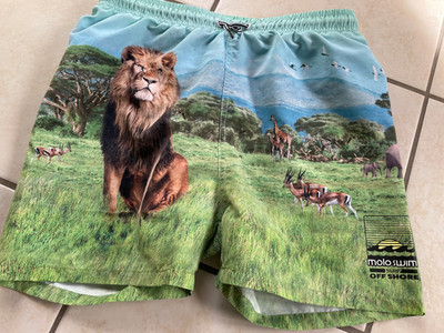 Trendige Badeshorts Badehose Molo Jungs 170-176, 12-15 Jahre wie neu, hoher NP