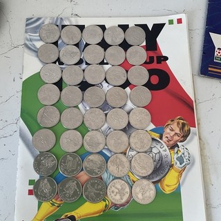 Italy World Cup 19 90 Coins x 40 Plus Album