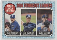 2017 Heritage Minor League Edition Blue 67/99 Jaime Schultz Brandon Woodruff 4l8