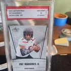 PATRICK MAHOMES LEAF ROOKIE CARD GRADED 10