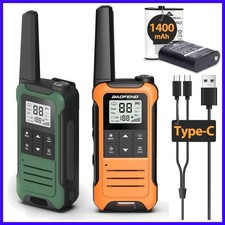 Walkie Talkies Long Range for Adults, Rechargeable Walkie Talkie FRS Radio Wa...