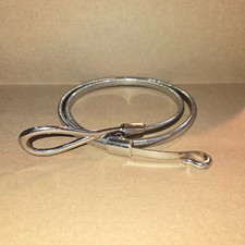 Chicos Vintage Silvertone stretch belt