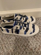 Sperry Women's Crest Vibe LightSkyBlue Stripe