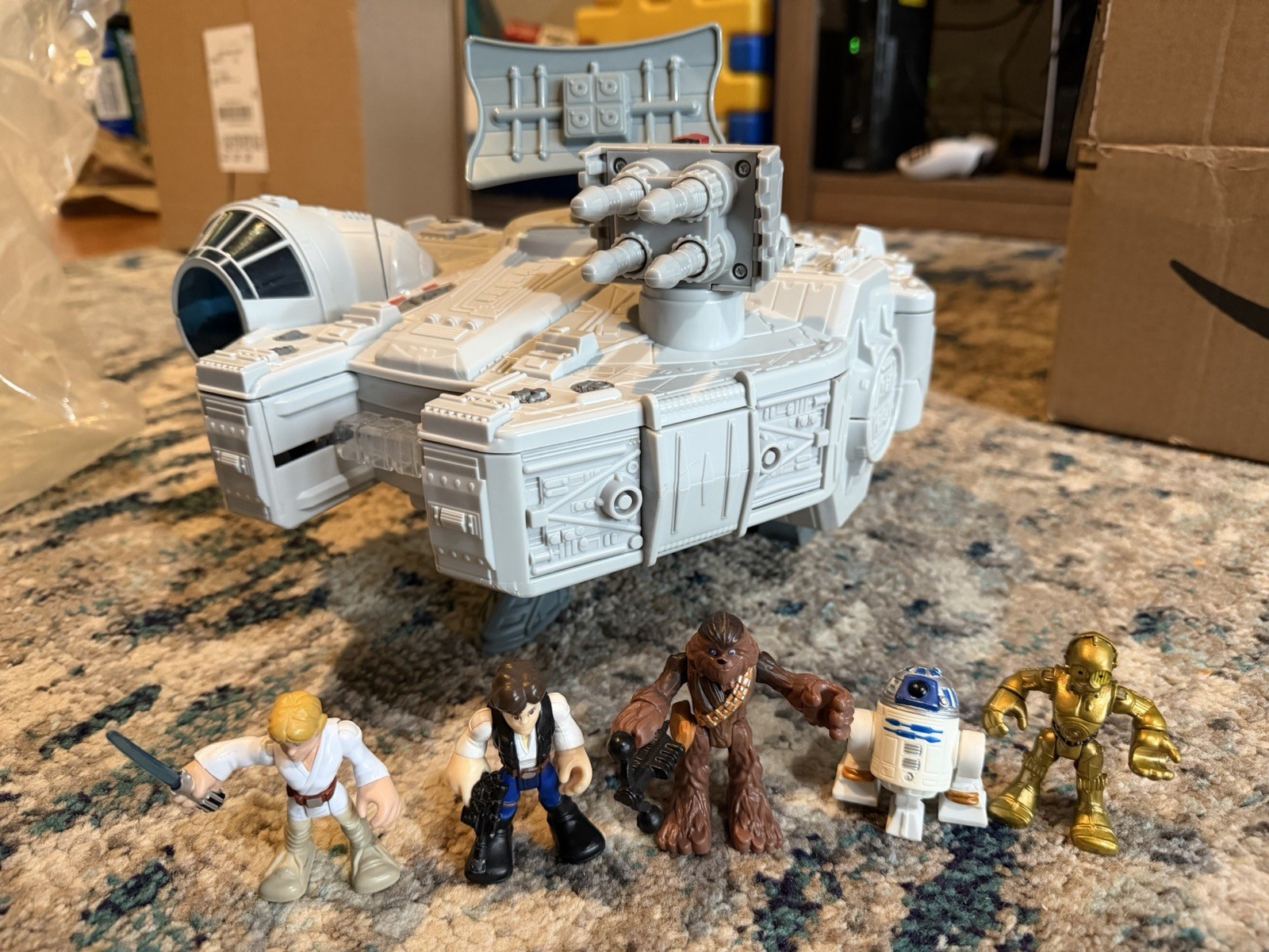 Huge Playskool Star Wars Toy  Lot