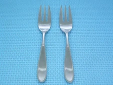 Retroneu CONTOUR TIVOLI Set of 2 Salad Forks 6 5/8" Stainless Flatware