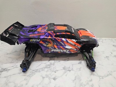 Traxxas E-Revo 2.0 VXL 1/8 4x4 slider Chassis   No Motor/ESC   Rusted CVDs