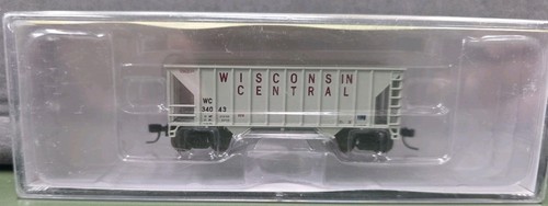 Tolva de 2 bahías Walthers escala N #932-50110 Greenville 100T Wisconsin Central 34043 | Condition: New