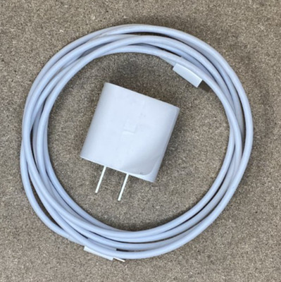 Apple A2305 USB-C 20W Power Adapter Wall Charger with 6ft USB-C to USB-C cable