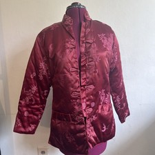Vintage Satin Brocade Jacket