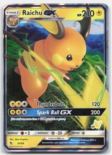 Raichu GX 20/68 #60 Pikachu Stamped Promo Battle Academy 020/068 NM