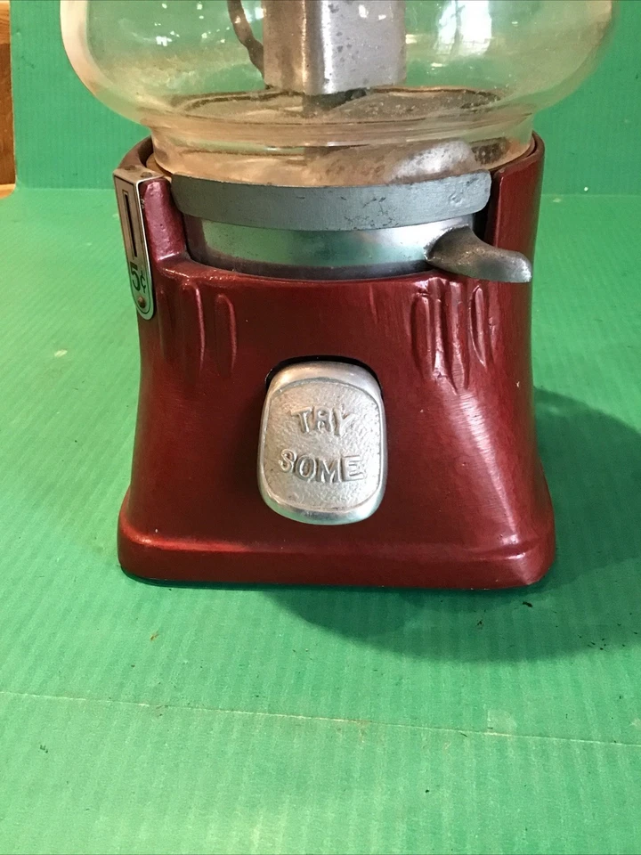 Торговый автомат Minneapolis Regal Hot Peanuts антикварный для восстановления БЕЗ КЛЮЧА без шнура - Изображение 3 из 4