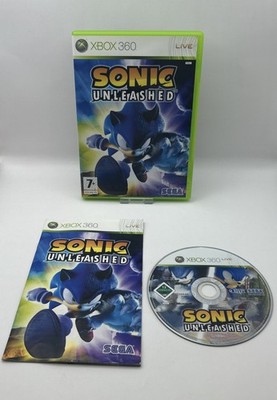 Sonic Unleashed (Microsoft Xbox 360, 2008) komplett mit Handbuch sehr guter Zustand CIB PAL