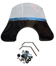 Vespa flyscreen cuppini chequered black PX T5 LML-All fixings included