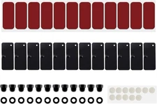 Rear Window Louvers Hardware Kits for Ford Mustang Dodge Challenger Camaro 12pcs