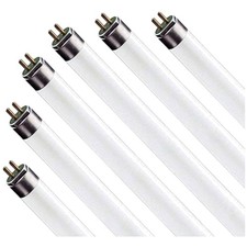Versatile 17W T8 Fluorescent Bulbs in Warm White - 6 Pack for Indoor/Outdoor Use