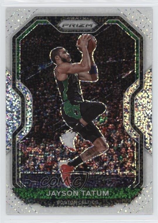 2020-21 Panini Prizm White Sparkle Prizm Jayson Tatum #119 z6j