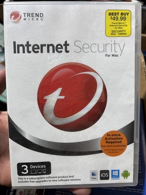 Trend Micro Titanium Internet Security 3 Devices Apple Windows Android