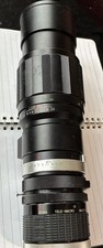 Objectif Soligor 300mm f/5.5 Argentique + Objectif Sigma2X Convertible En Photo