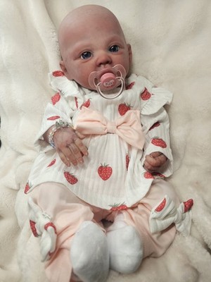 Beautifully Handcrafted Reborn Doll 17'' Meadow. Great For All Doll Collectors!