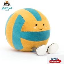 NWT-Jellycat Amuseables Sports Beach Volley,25cm Stuffed Toys /w Tags & Dust Bag