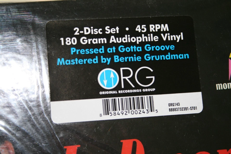 Roy Orbison - In Dreams 45 RPM 2 LPs 180G Ltd Edition (No. 00706) New/Sealed ORG - Image 2 of 4