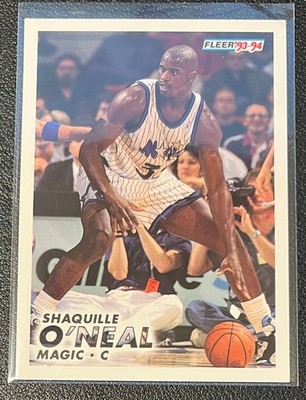 1993-94 Fleer Year 2 #149 SHAQUILLE O'NEAL Orlando Magic B4