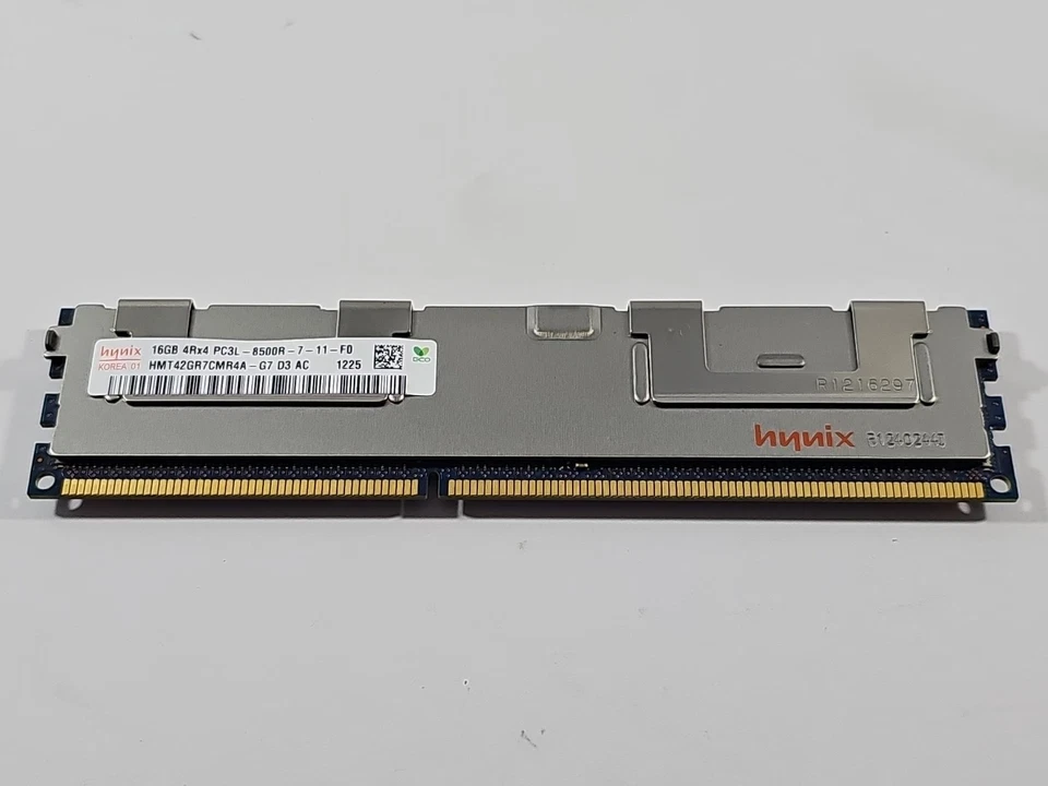 Hynix 16GB DDR3 PC3L-8500R ECC Registered Server RAM Memory - Image 2 of 4