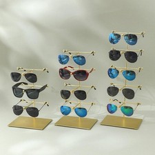 Eyeglasses Display Rack, Glasses Organizer Showcase Detachable Sunglasses