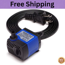 Aquaneat Submersible Water Pump, 80gph Fountain Pump, Small Water Pump, Aquarium
