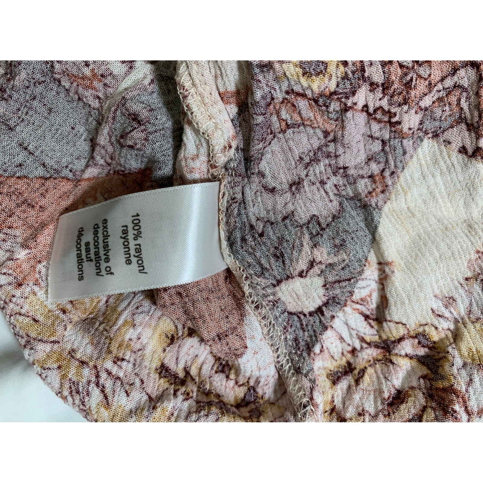 Vintage Style Boho Patchwork Top Square Neck Lace… - image 7