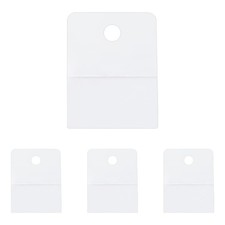 400 Pcs Hang Tags Round Hole Hang Tabs, 1.77x1.37" Self-Adhesive Hanging Tabs