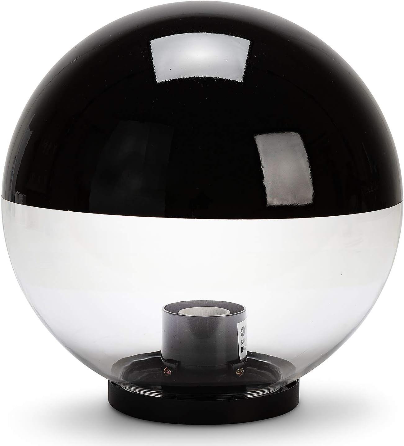 APOLUX SPH307 Globo 300mm: Lampione Esterno E27 LED Anti-Inquinamento
