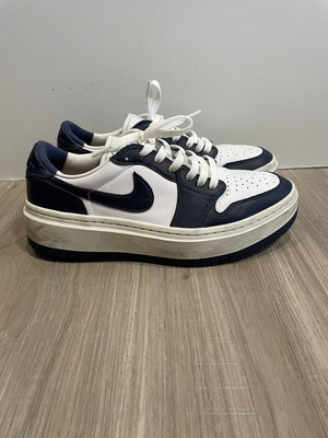 Nike Air Jordan 1 Elevate Low Women Size 10.5 White Midnight Navy DH7004 141
