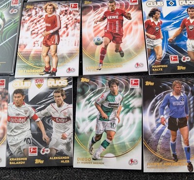 Topps 60 Jahre Bundesliga Base Karten | Dortmund Leverkusen | HSV | Bayern