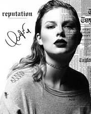TAYLOR SWIFT 8X10 SIGNED PHOTO AUTOGRAPH REPUTATION ORIGINAL SIGNATURE REPRINT