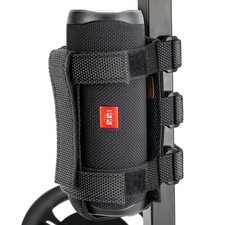 10L0L Golf Cart Speaker Mount, Adjustable Strap Bluetooth Wireless Black