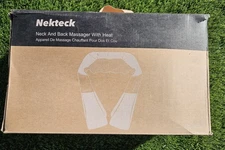Nekteck 3-Speed Shiatsu Neck and Back Massager With Heat Function Model NK-NM06