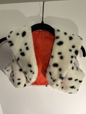 Disney Villains Cruella De Vil Costume Black White Vest Child's Sz M