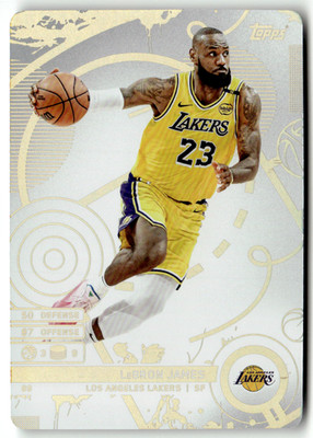 2025-26 Topps Match Attax NBA No. 89 LeBron James White