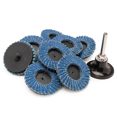 Kryon 2 Mini Flap Discs 30 Pcs Zirconia Abrasive Type R Quick Change 2 Inch