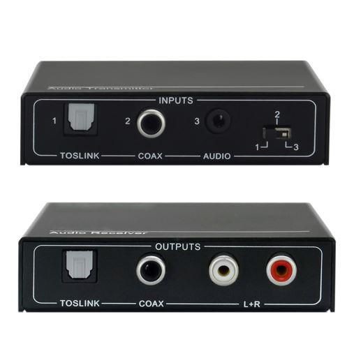 Vivolink VLEXTA170 AV Extender – Transmitter & Receiver, 100m, Cat5e, Black