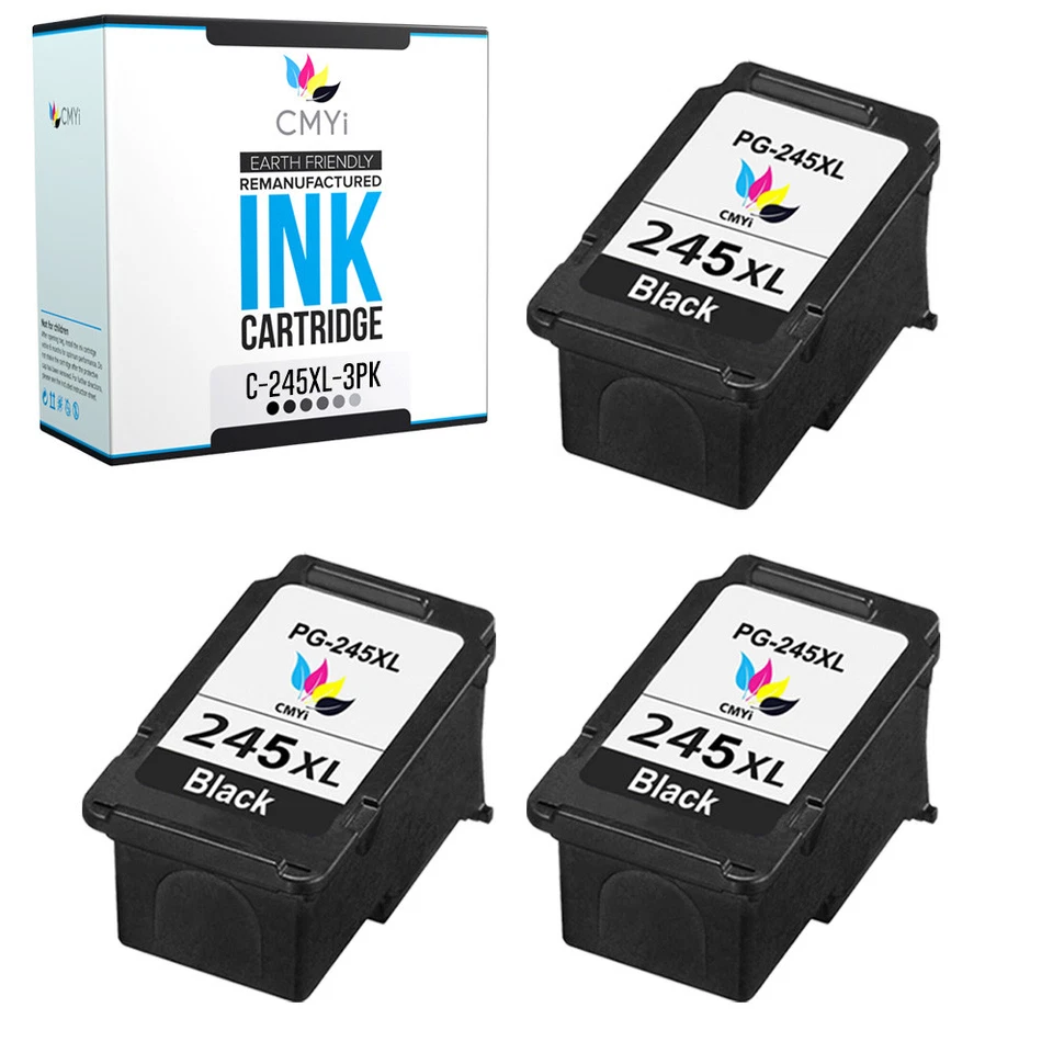 PG-245XL CL-246XL Ink Cartridges Lot for Canon 245XL 246XL Combo Pack Fits PIXMA - Image 4 of 4