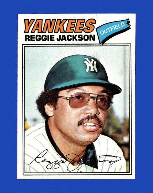 1977 Topps Set-Break # 10 Reggie Jackson NM-MT OR BETTER *GMCARDS*