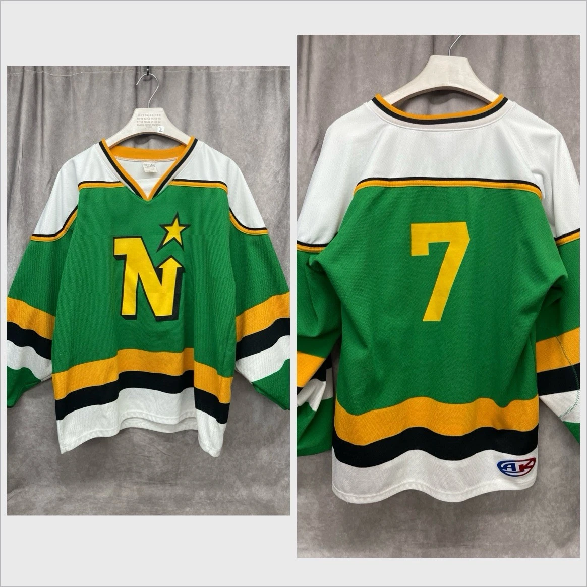 Minnesota North Stars White Jersey NHL Fan Apparel & Souvenirs for