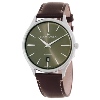 Hamilton Jazzmaster Thinline Automatic Green Dial Men's Watch H38525561