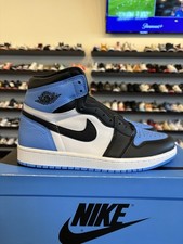 Jordan 1 Retro OG High UNC Toe Brand Blue Black