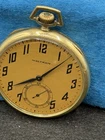VINTAGE 12s WALTHAM GRADE 220 15 JEWEL  POCKET WATCH Colonial Series Case