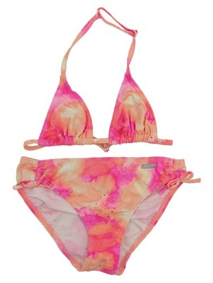 Venice Beach Bikini Mädchen 146/152 Pink Orange Batik Triangel Kinder