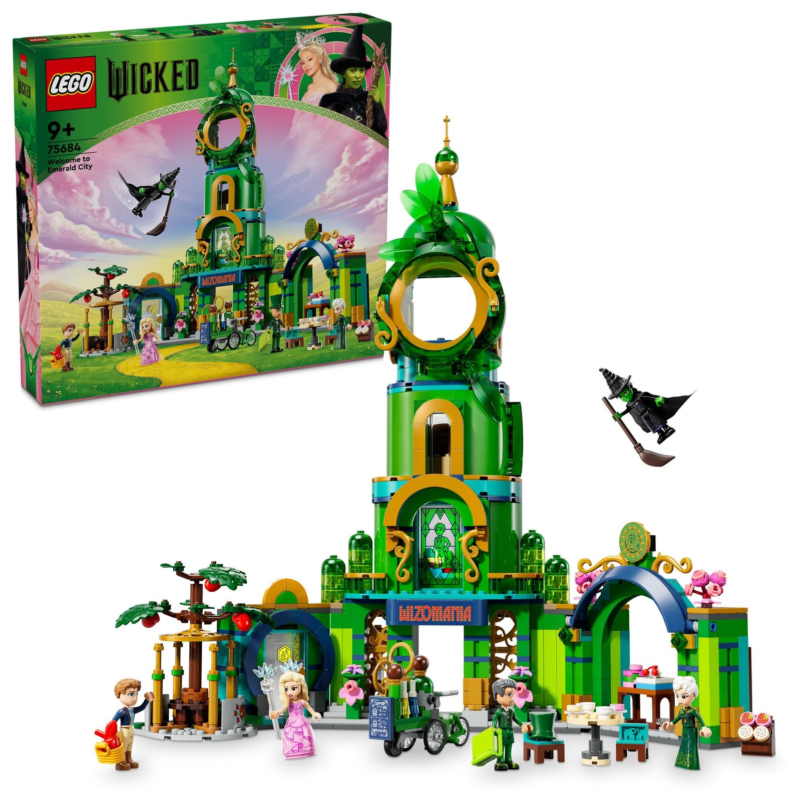 LEGO Wicked Welcome to Emerald City 75684 Building Toy Ages 9-11 Gift