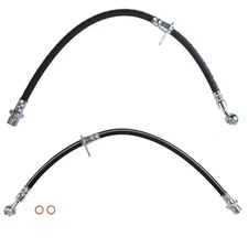 Sunsong Rear Left & Right Brake Hydraulic Hose Kit for Accord Rear Disc 98-02